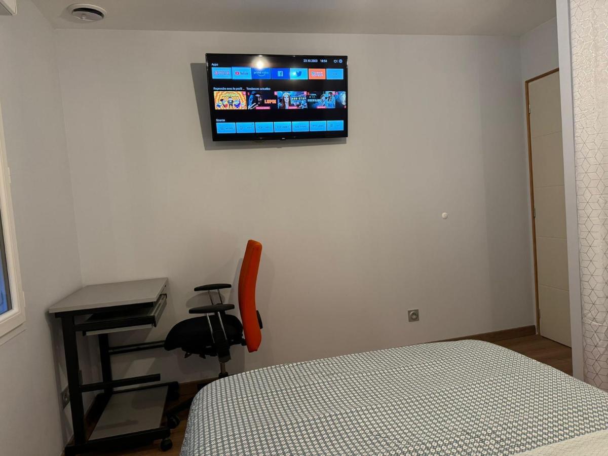 Chambre Privee/Climatisee+Tv /Petit Dejeuner Inclu/Tout Confort Невер Экстерьер фото