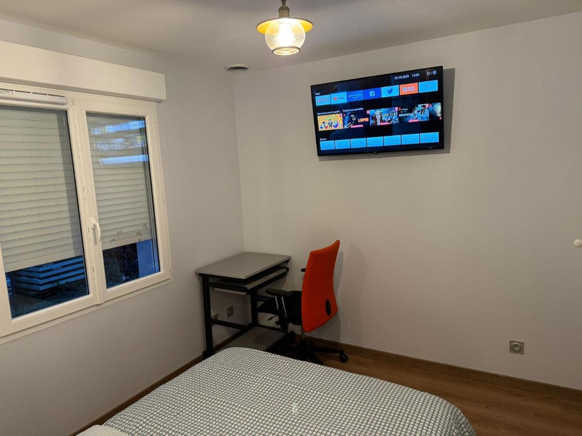 Chambre Privee/Climatisee+Tv /Petit Dejeuner Inclu/Tout Confort Невер Экстерьер фото