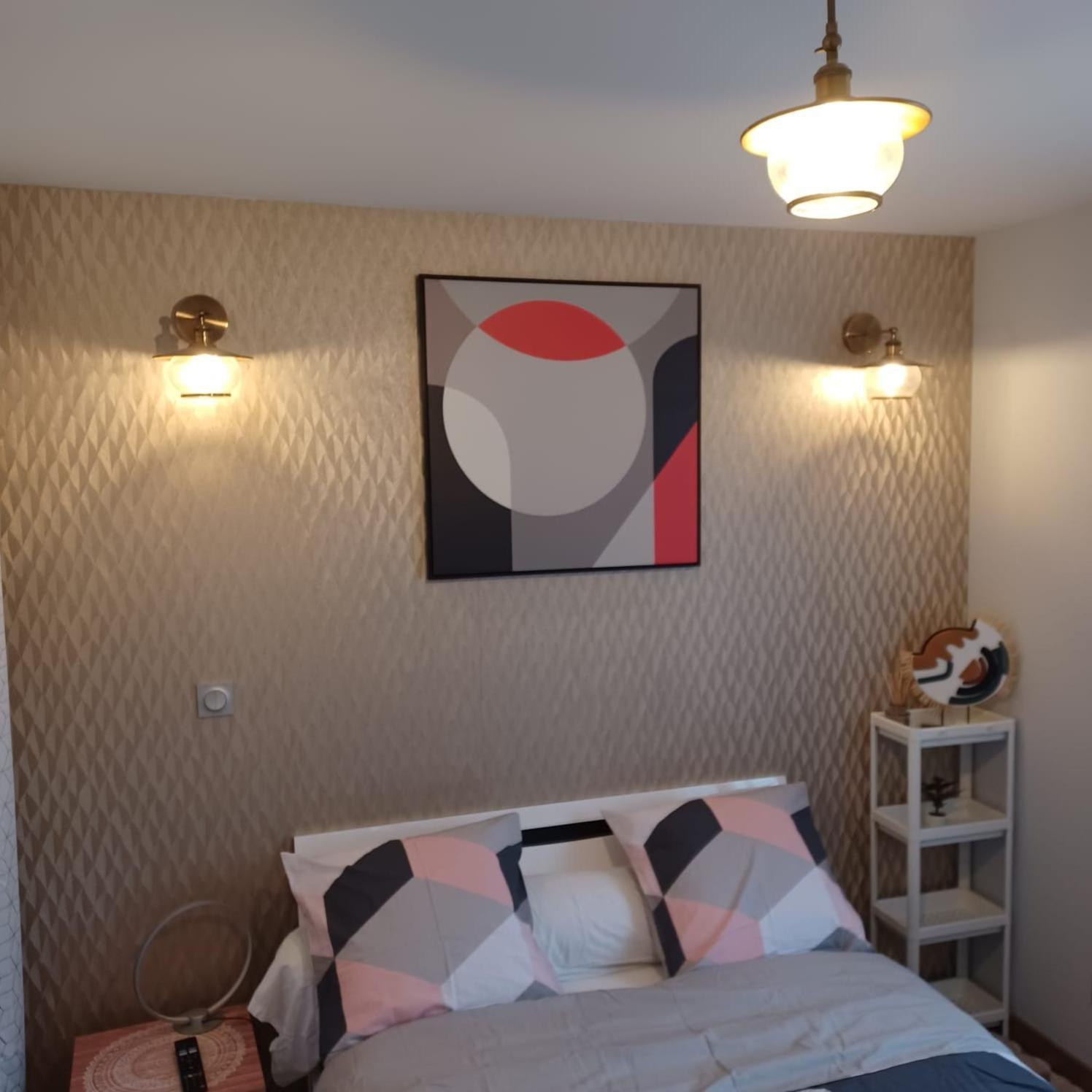 Chambre Privee/Climatisee+Tv /Petit Dejeuner Inclu/Tout Confort Невер Экстерьер фото